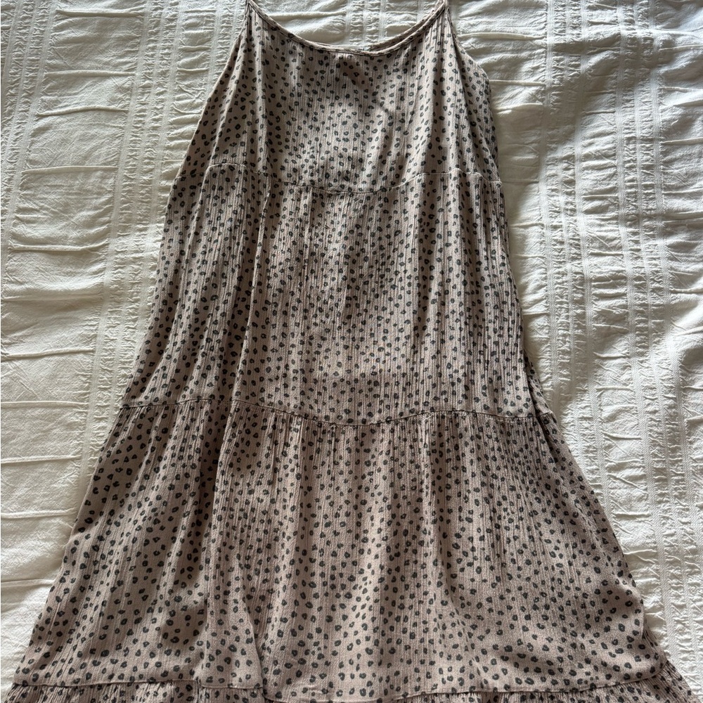Pink Rose Leopard Print Top